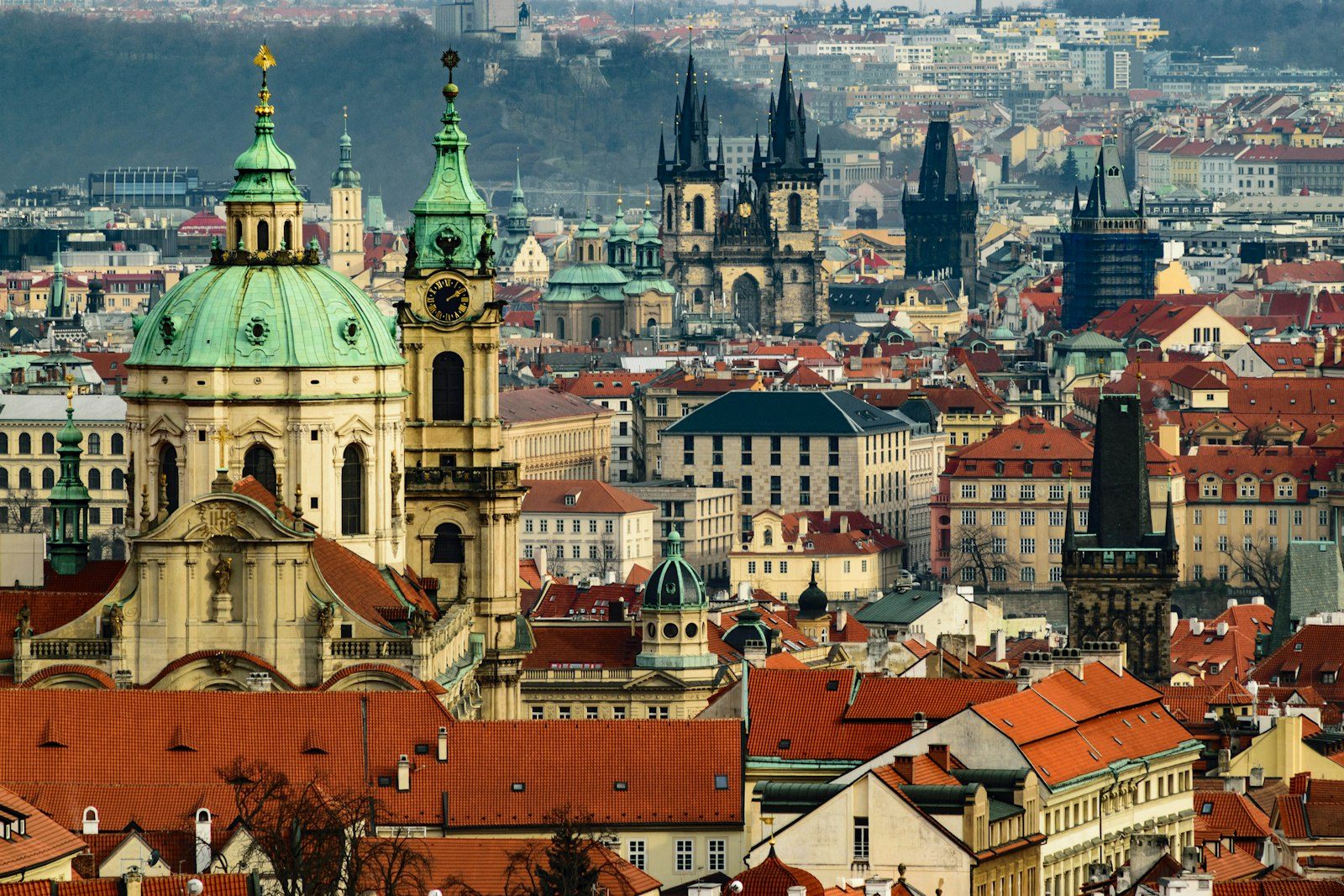 Prague skyline
